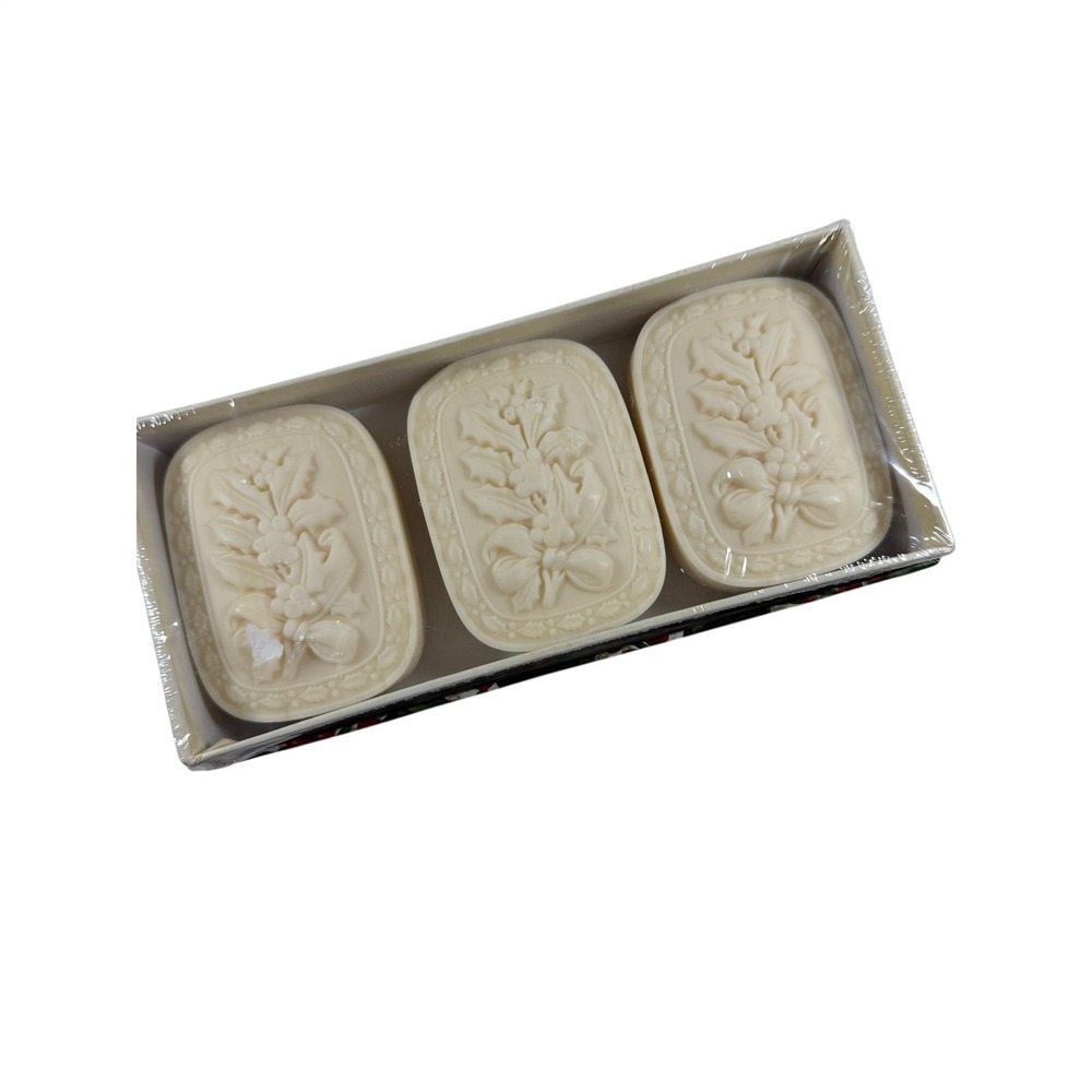 New Italian Almond Scented‎ Soap 3 bars Gift Saponificio Artigiano Fiorentino